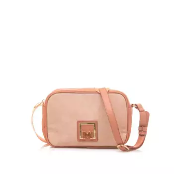 Женская тканевая сумка через плечо с широкой ручкой Mariamare, оранжевый