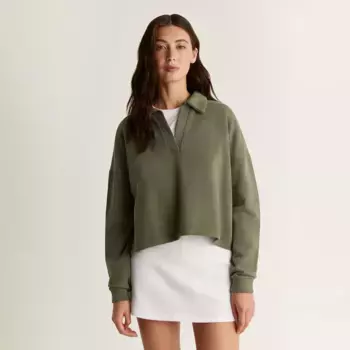 Женская толстовка Adn Golf в стиле поло Scalpers, зеленый