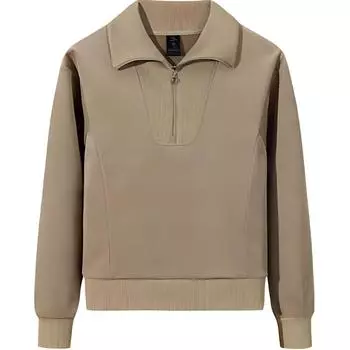 Женская толстовка Anta Comprehensive Training Collection Sports Lifestyle Collection Walnut Khaki