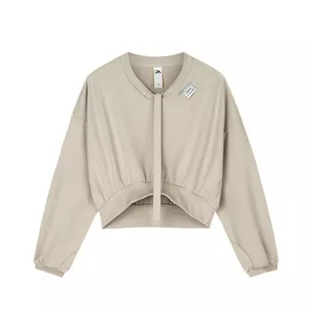 Женская толстовка Anta Life Collection Taro Khaki