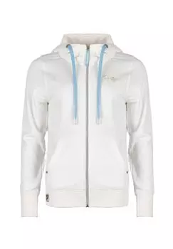 Женская толстовка Australian Breeze, элегантный спортивный блузон со структурой и ребристыми манжетами ROADSIGN australia, экрю