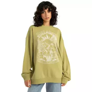 Женская толстовка Billabong Ride In, зеленый