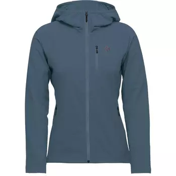 Женская толстовка Coefficient Storm FZ Black Diamond, синий