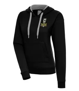 Женская толстовка Columbus Crew 2023 MLS Cup Champions с Антигуа Antigua, черный