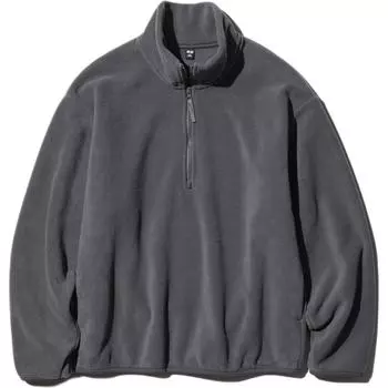 Женская толстовка цвета асфальта UNIQLO, Asphalt Gray