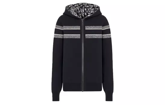 Женская толстовка цвета морской волны DIOR, Marine Blue