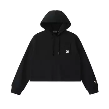 Женская толстовка цвета «уголь» FILA FUSION, Jet Black