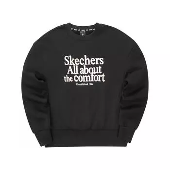Женская толстовка цвета «уголь» Skechers, Carbon Black
