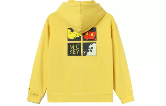 Женская толстовка Disney X Disney цвета молочного сахара, желтая Lining