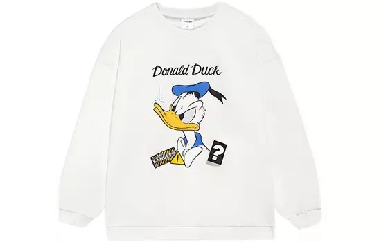 Женская толстовка Disney X Disney молочно-белого цвета Lining