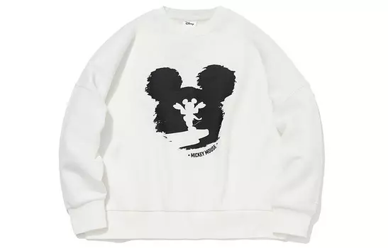 Женская толстовка Disney X молочно-белого цвета Lining