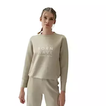 Женская толстовка для йоги Saona Born Living Born Living Yoga, бежевый