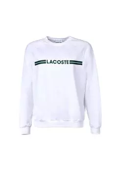 Женская толстовка - домашняя одежда, логотип Heritage, оверсайз, хлопок LACOSTE