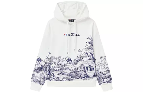 Женская толстовка ФИЛА FILA, цвет Allover Print
