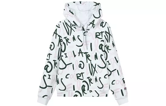 Женская толстовка ФИЛА FILA, цвет Allover Print