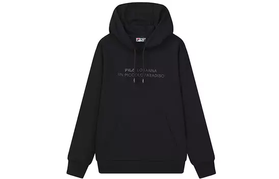 Женская толстовка ФИЛА FILA, цвет Black