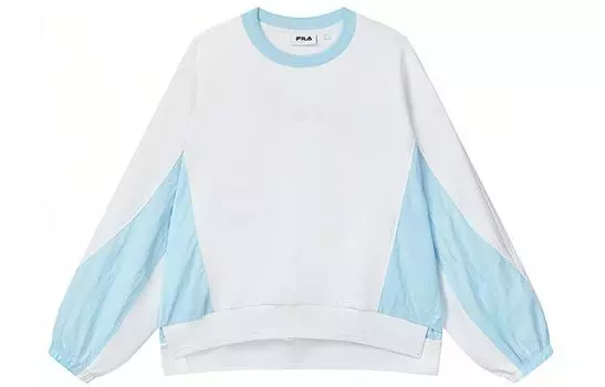 Женская толстовка ФИЛА FILA, цвет Blue/White
