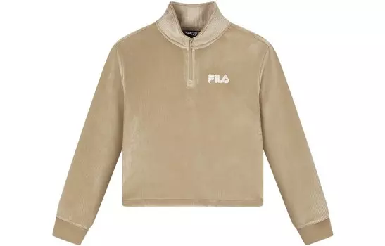 Женская толстовка ФИЛА FILA, цвет Buckwheat khaki