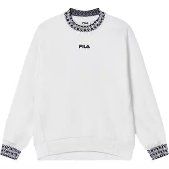 Женская толстовка ФИЛА FILA, цвет Cloud White/Bliss Pink/Green