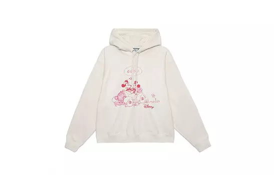 Толстовка женская Gucci, бежевый / розовый