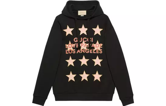 Толстовка женская Gucci Star-print, черный