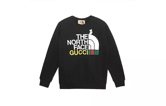 Толстовка женская Gucci x The North Face, черный