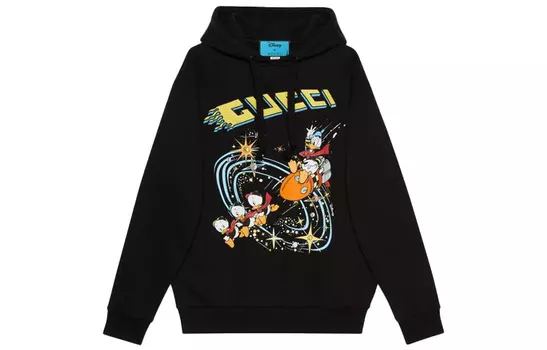 Толстовка женская Gucci x Disney Donald Duck, черный