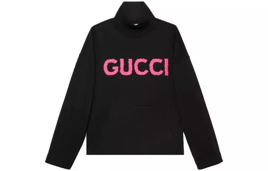 Толстовка женская Gucci, черный / розовый
