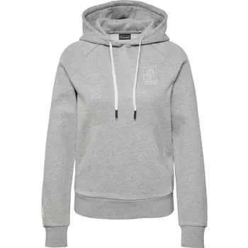 Женская толстовка Hmlgg12 Sweat Hoodie для мультиспорта HUMMEL, цвет grau