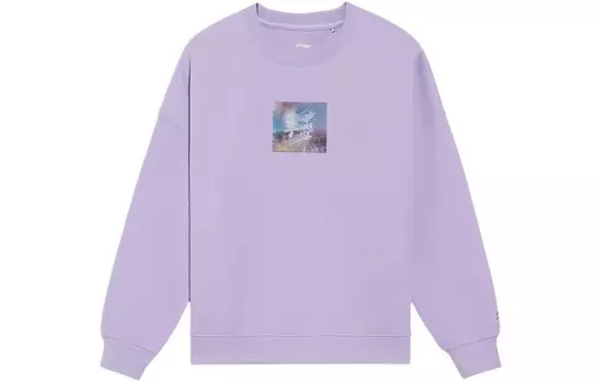 Женская толстовка из коллекции Sports Life, цвет фиолетовый Lining