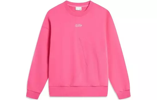 Женская толстовка из коллекции Sports Life, флуоресцентно-розовая Lining