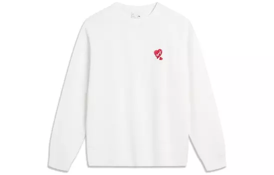 Женская толстовка из коллекции Sports Life, молочно-белая Lining