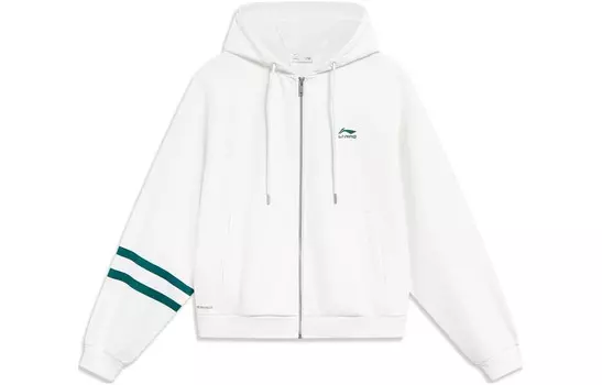 Женская толстовка из коллекции Sports Life, молочно-белая Lining