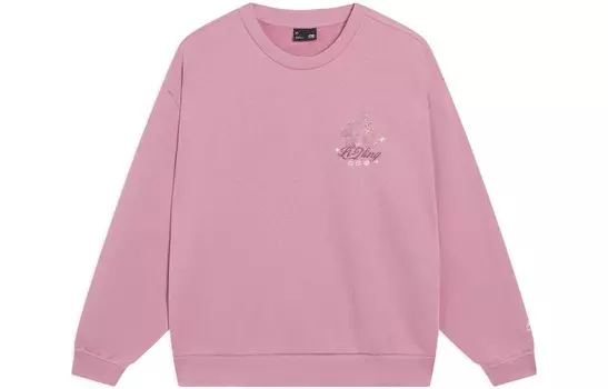 Женская толстовка из коллекции Sports Life, светло-розовая Lining