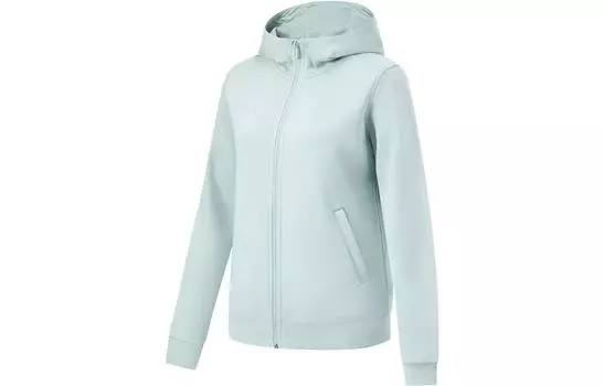 Женская толстовка LiNing Fitness Series Stone Cyan Gray, Stone Gray
