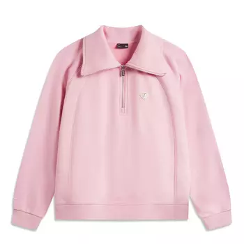 Женская толстовка LiNing Sports Fashion Collection, прозрачно-розовая