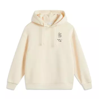 Женская толстовка LiNing Sports Fashion Collection Swan White