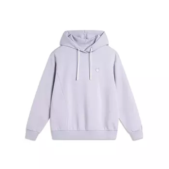 Женская толстовка LiNing Sports Life Collection, цвет морской соли, фиолетовая