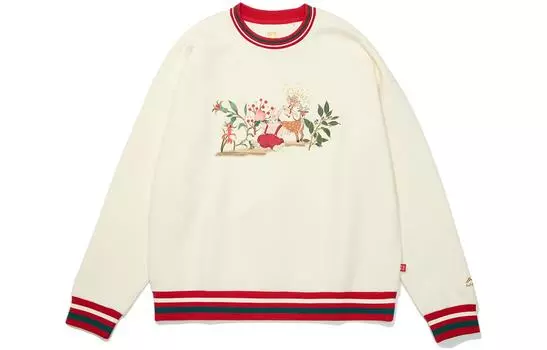 Женская толстовка LiNing Sports Trend Series цвета экрю, Ecru