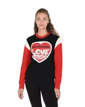 Женская толстовка Love Moschino, черный