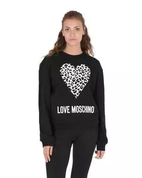 Женская толстовка Love Moschino, черный