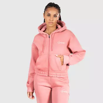 Женская толстовка на молнии Eleen old розовая для спорта и отдыха SMILODOX, цвет rosa