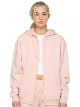 Женская толстовка на молнии оверсайз Enzo, оранжевый