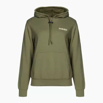 Женская толстовка Napapijri, темно-зеленый