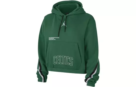 Женская толстовка NBA Boston, зеленая Jordan