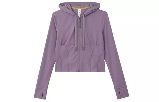 Женская толстовка Nulu со швами Lululemon, бронзово-коричневый/бронзово-коричневый