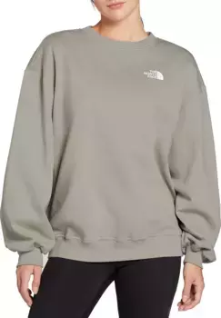 Женская толстовка оверсайз с круглым вырезом The North Face Evolution, цвет Clay Grey