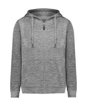 Женская толстовка премиум-класса на молнии с гладкой матовой отделкой и уютной флисовой внутренней подкладкой — женский свитер с капюшоном для больших размеров Mio Marino