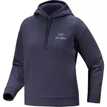 Женская толстовка с эмблемой Arcteryx, Black Sapphires/Black Sapphire