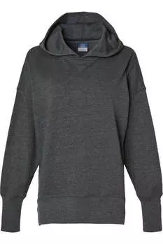 Женская толстовка с капюшоном из французского трикотажа MV Sport, цвет charcoal